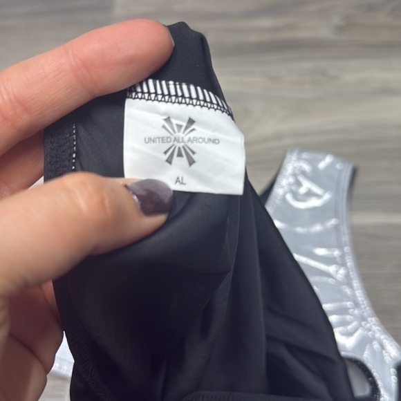 🏁 united all around gymnastics, bodysuit size youth medium NWT - Picture 6 of 6